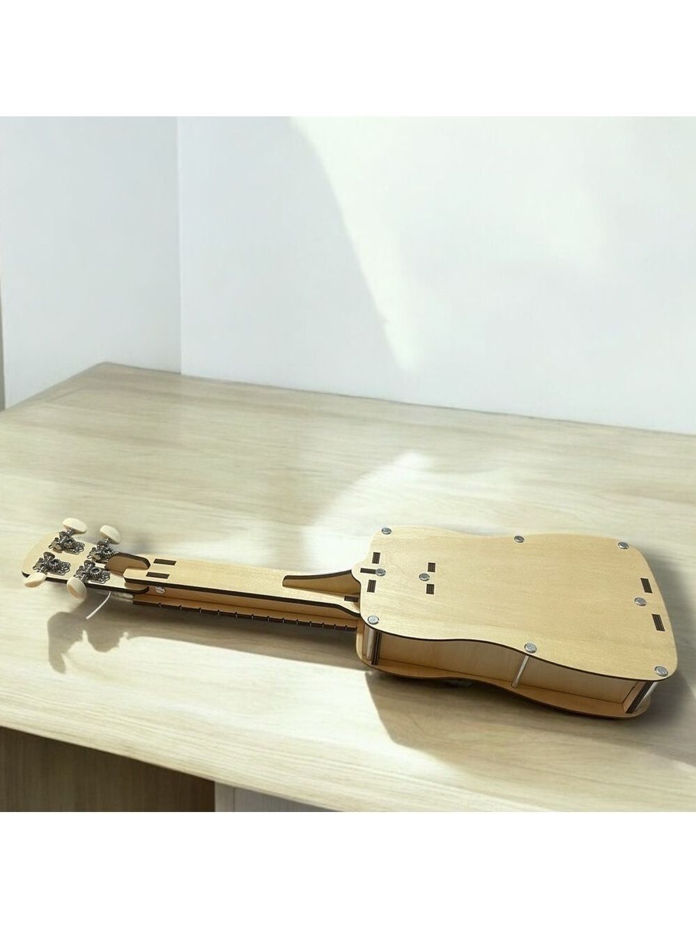 Kiwi Co Wood Tenor Ukulele Assembled Kit 23" Assembled but never used! - Picture 3 of 10
